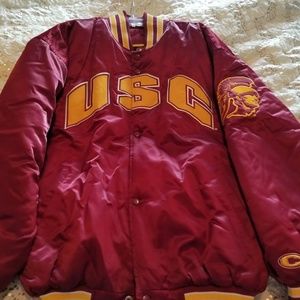 Vintage Style USC TROJANS MENS JACKET